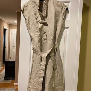 Linen Calvin Klein Dress Size 8